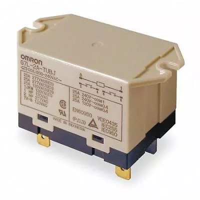 Omron G7l-2A-Tubj-Cb-Ac200/240 Enclosed Power Relay Surface (Top Flange) • $16.49