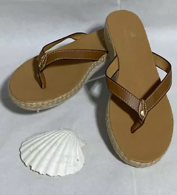 NWOT Tommy Bahama Thomas Thong-Style Sandals W/Woven Detail @ Outer Edge • $24.99