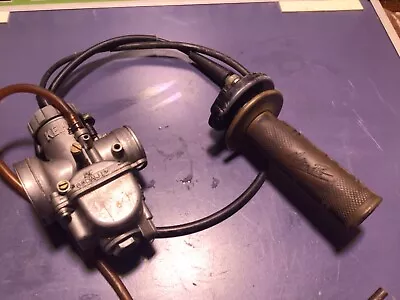 1988 Honda Cr 80 Cr80 Carb Carburetor Twist Throttle Cable • $110