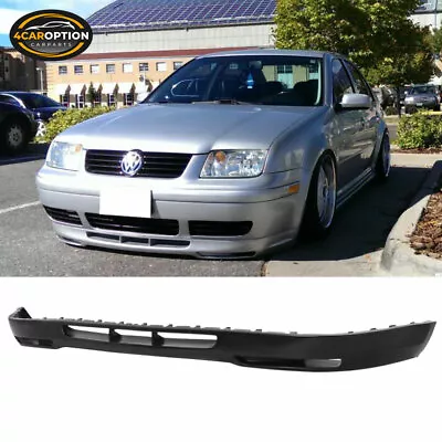 Fits 99-04 Volkswagen Golf MK4 GLI Style PU Front Bumper Lip Spoiler Splitter • $142.49