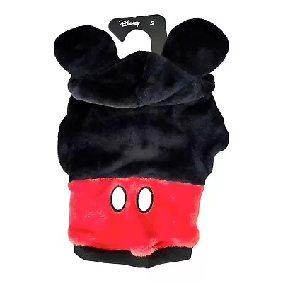 Disney Mickey Mouse Dog Costume With Hood Sz S New With Tags Small Dog • $20.96