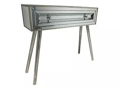 £295 • Buy Mirrored Console Dressing Table Desk Venetian Retro Glass Furniture 1 Drawer