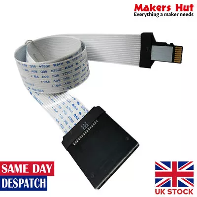 10CM TF To Micro SD Flex Extension Cable Memory Card Extender Cord • £6.49