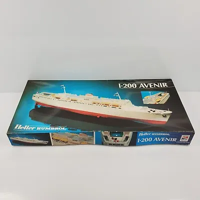 Vintage 1986 Heller Humbrol Avenir Ship Boat Model Kit 80625 HTF • $199.99