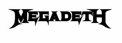 Vinyl Megadeth Decal Sticker Multi Size Colours Car Laptop Phone Glass Cup • £2.25