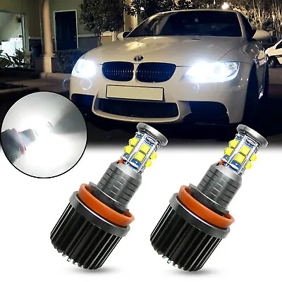 120W 7000K Mega White H8 LED Angel Eyes Ring Marker Bulbs For BMW 1 3 5 X Series • $62.96