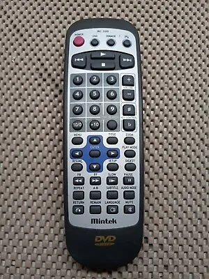 Original Mintek RC320 DVD Player Remote Control For DVD-2110 Player Excellent • $9.99