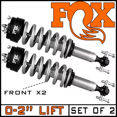 FOX Performance 2.0 Coil-Over IFP Front Shocks Fit 21-24 Ford F150 4WD 0-2  Lift • $966.95