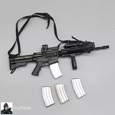 1:6 Scale Very Hot Toys M4 Rifle W/ Eotech Sight For 12  Figures • $24.99