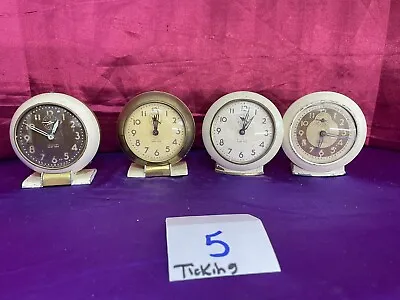 Antique Westclox Baby Ben Alarm Clock Lot For Parts Or Repair • $60