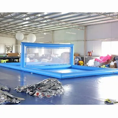 Giant Inflatable Volleyball Court Inflatable Beach Volleyball Net For SportGame • $1556.50