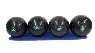 Set Of 4 Greenmaster Lawn Bowls - Size 4 - Serial No: M6452  • £32.99