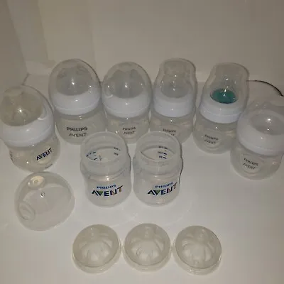 Lot Of 8 Philips Avent Baby 4 Oz Bottles • $12.99