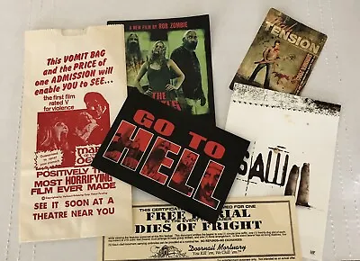 Horror Movie Promos Mark Of The Devil Devil's Rejects Ron Zombie Saw II Cards • $39.99