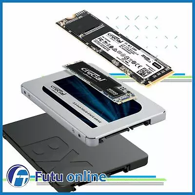 $55 • Buy Crucial BX500 MX500 2.5  SSD 240GB 480GB 1TB Solid State Drive SATA III 540MB