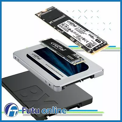 Crucial BX500 MX500 2.5  SSD 240GB 480GB 1TB Solid State Drive SATA III 540MB • $85