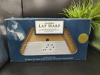 First Act Lap Harp Wood 10 Song Cards Complete Open Box Easy Well Known Melodies • $29.99