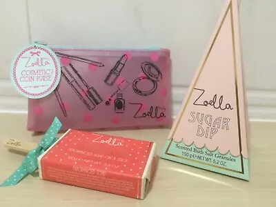 Zoella Cosmetic/ Coin Purse Soap Pop & Sugar Dip - New • £10