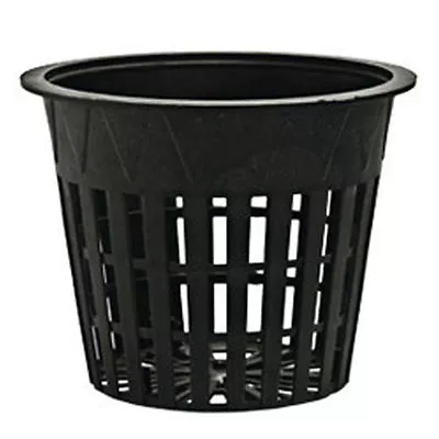 Gro Pro Plastic Heavy Duty Mesh Net Pots - Hydroponics Pot Aeroponics Grow Plant • $8.99