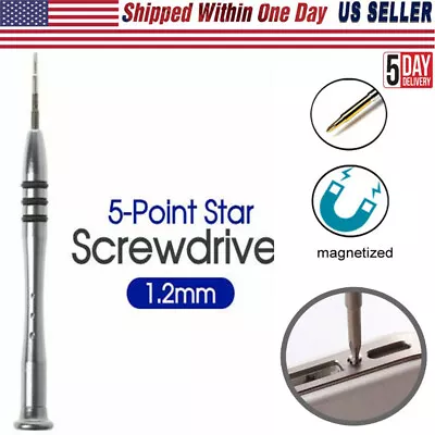 5 Point Star Screwdriver 1.2mm Pentalobe Repair For Macbook Air Mac Book Pro • $6.99