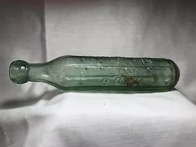 £23 • Buy Cucumber Hamilton Antique Glass Bottle Cylinder Pomfret Bury Lancashire