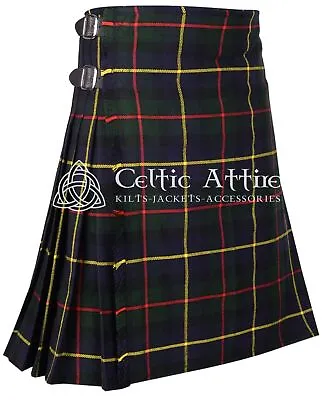 MACLEOD OF HARRIS Tartan 8 Yard KILT - Traditional Scottish 8 Yard Kilt • $69