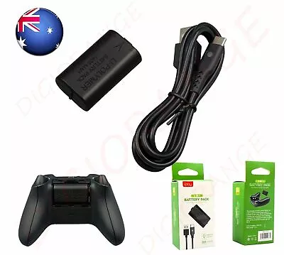 Xbox One S X Gamepad Rechargeable Battery Pack With Type C Cable For Xbox One/SX • $17.99