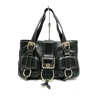 Auth DOLCE&GABBANA - BB0891 Black Leather Handbag • $126