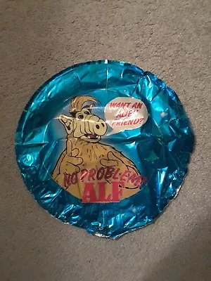 Vintage ALF Mylar Balloon & ALF Doll/Stuffed Animal • $34.18
