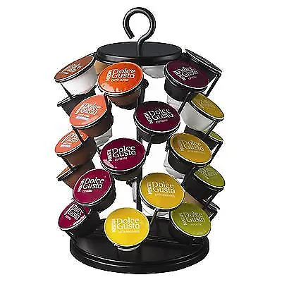$12.74 • Buy Nifty Home Nescafe Dolce Gusto Capsule Carousel, Holds 30 K Cups Not Incl Black.