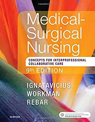 Medical-Surgical Nursing : Concepts For Interprofessional Collabo • $8.78