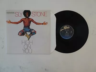 Sly Stone High On You Lp Mega Rare 197? Epic Black Label Quadraphonic~no Barcode • $4.99