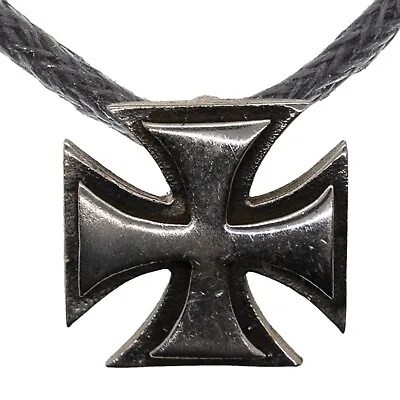 Iron Cross Pendant 925 Sterling Silver Maltese German  Bundeswehr  Knight • £26.99