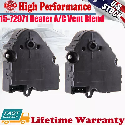 2x HVAC Heater Blend Door Actuator For Chevy Silverado 1500 2500HD 3500 Classic • $34.99
