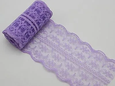 10 Yards Bilateral Handicrafts Embroidered Lace Trim Sewing Wedding 14 Color • £2.47