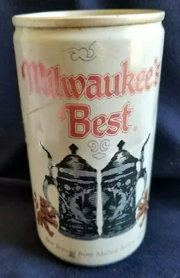 Milwaukee's Best Pull Tab Top Beer Can - Aluminum 1970s • $0.99