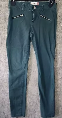 CAbi Style 3388 Skinny Hunter Green Pants Jeans Size 4 (J401) -Cheapchicplus • $14.95