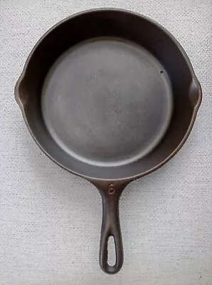 Vollrath Size 6 Cast Iron With Maker Marks • $150