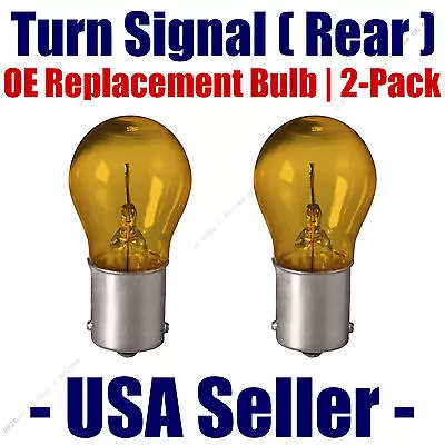 Rear Turn Signal Light Bulb 2-pack Fits Listed Volvo Vehicles - 7507NA • $11.46