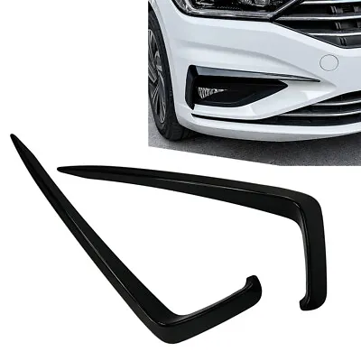 1 Pair ABS Front Bumper Fog Lamp Light Cover Trim For VW Jetta MK7 2019-2021 • $32.37