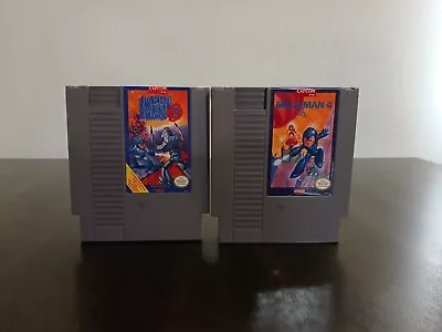 Mega Man 3 & Mega Man 4-72 Pins 8bit Cartridge (NES) Not Original Releases • $15.99