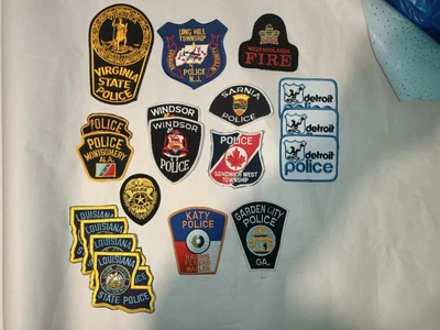 £55 • Buy Police Patches /badges USA X 19