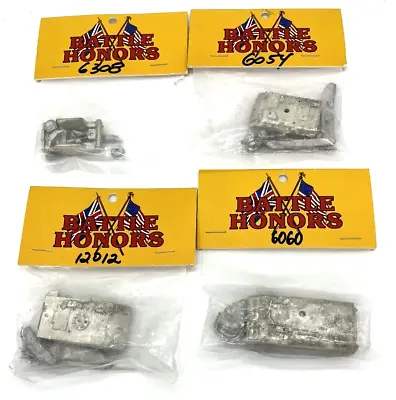 Battle Honors 19th Century Miniatures 6308 6054 6060 12012 Metal Pewter Tank Lot • $28.66