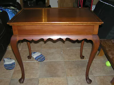 Harden Queen Anne Tea Table • $700