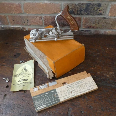 £95 • Buy Woodworking Hand Tools - Boxed Stanley No 50S Combination Plane