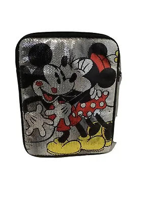 Disney MICKEY & MINNIE Kiss.Bling Sequin Ipad/tablet Case/protector.glitter • $8