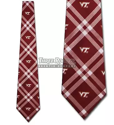 Hokies Tie Virginia Tech Hokies Neckties Officially Licensed Mens Neck Ties NWT • $25