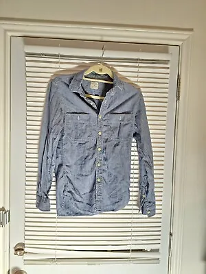 J. Crew Women's Size XS  Chambray Long Sleeve Button Up Collared Shirt • $13.50