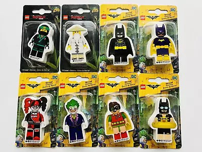 LEGO The Batman Movie & Ninjago Movie Minifigure Erasers - PICK FROM LIST • $4