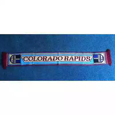 Colorado Rapids Supporters Club Class VI Soccer Scarf • $12